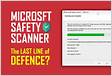 Microsoft Safety Scanner detecta malware durante a varredura, mas não